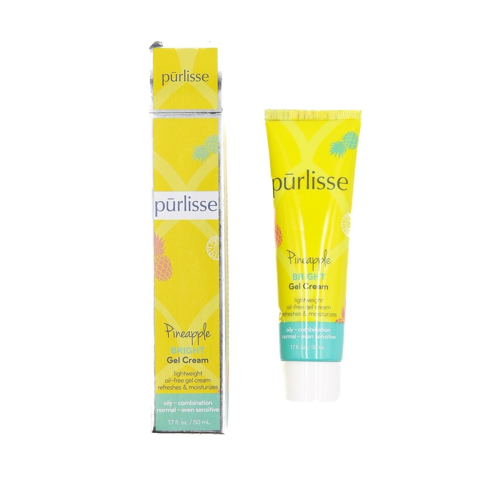 Purlisse - Pineapple Bright Gel Cream - 1.7 fl. oz / 50 ml - SEALED